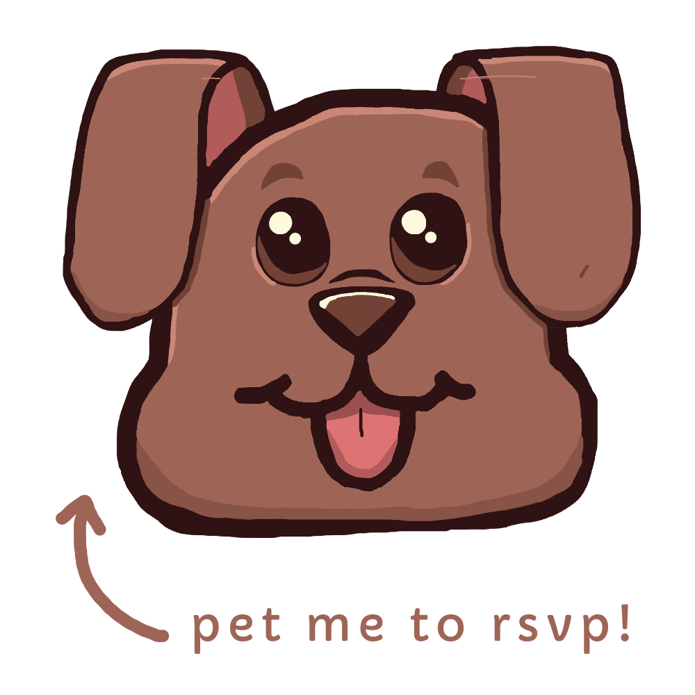 Pet me to RSVP!